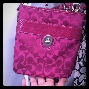 Coach Pink Crossbody Bag